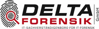 Delta Forensik Logo – DEKRA-zertifiziertes IT-Sachverständigenbüro Hamburg